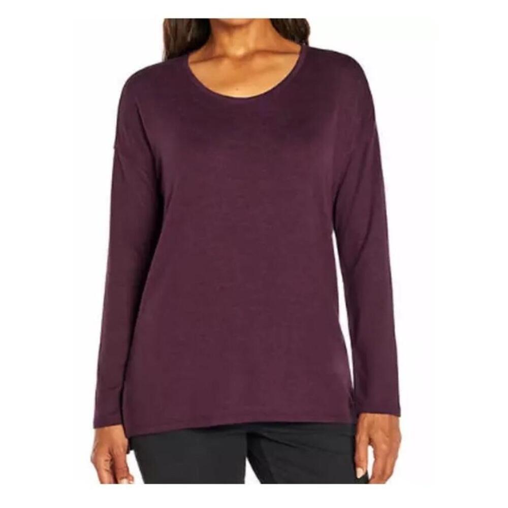 Banana Republic Women's Scoop Neck Long Sleeve Top Size Large AA9